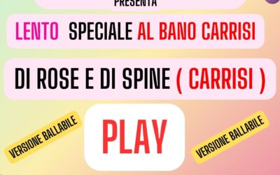 DI SOLE E DI SPINE ( ALBANO CARRISI ) LENTO