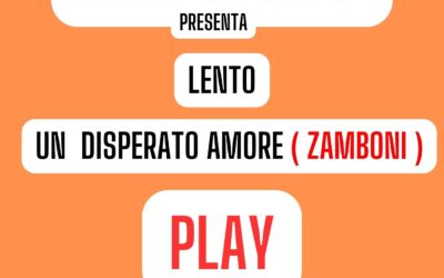 UN DISPERATO AMORE ( DIEGO ZAMBONI ) LENTO