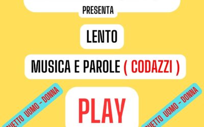 MUSICA E PAROLE ( OMAR CODAZZI ) LENTO ( DUETTO UOMO – DONNA )