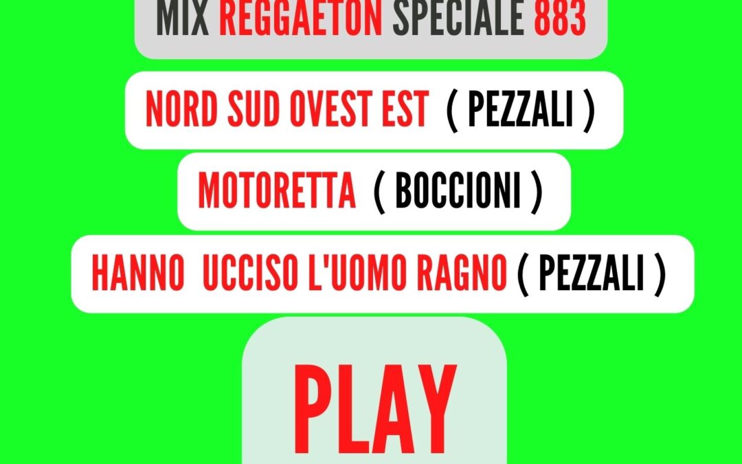 MIX REGGAETON Speciale ( 883 )