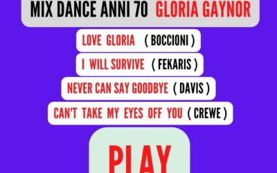 MIX DISCO 70 Speciale ( GLORIA GAYNOR ) DANCE
