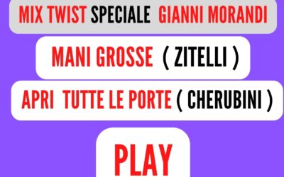 MIX TWIST Speciale ( GIANNI MORANDI )
